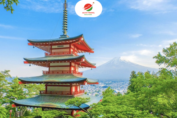 Nhật Bản: CUNG ĐƯỜNG VÀNG TOKYO – NÚI PHÚ SĨ – YAMANASHI – OSAKA – KYOTO – NAGOYA